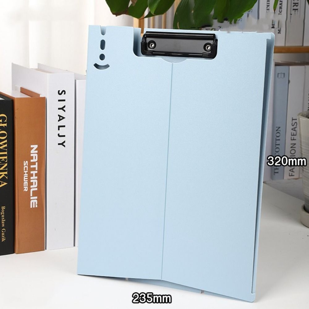 Document Scanner Portable - ビジネスライティングパッドスタンドファイルフォルダー折りたたみポータブルA4ボードクリップフォルダークリップボードドキュメント紙ディスプレイスタンド学生用