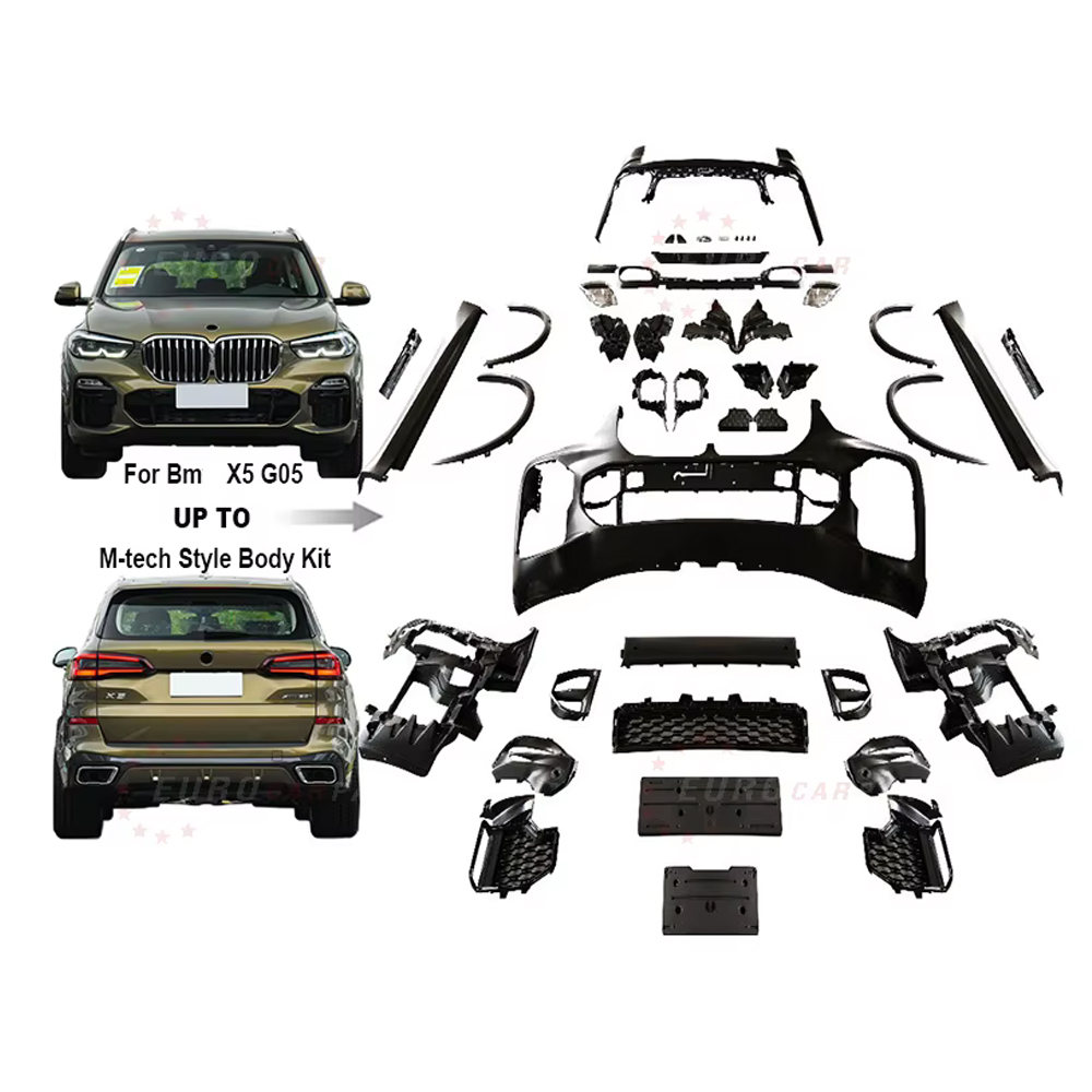 M Tech Auto Accessories - BMW X5 G05用M-techスタイルボディキット、Mtechスポーツスタイルへのアップグレード、カーバンパーアクセサリー、PPフェイスリフトキット、自動車部品