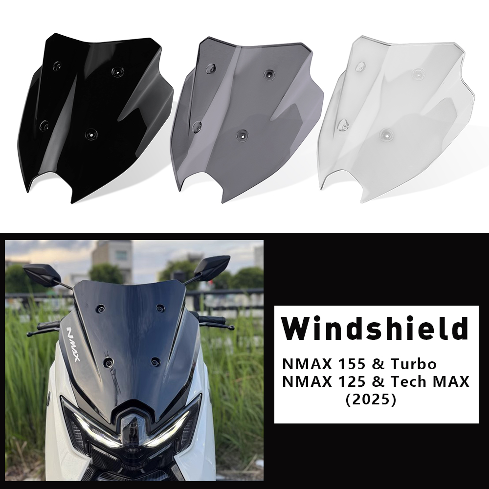 Nmax Tech Max Accessories - 新しい NMAX 125 フロントガラスヤマハ NMAX 125/テック