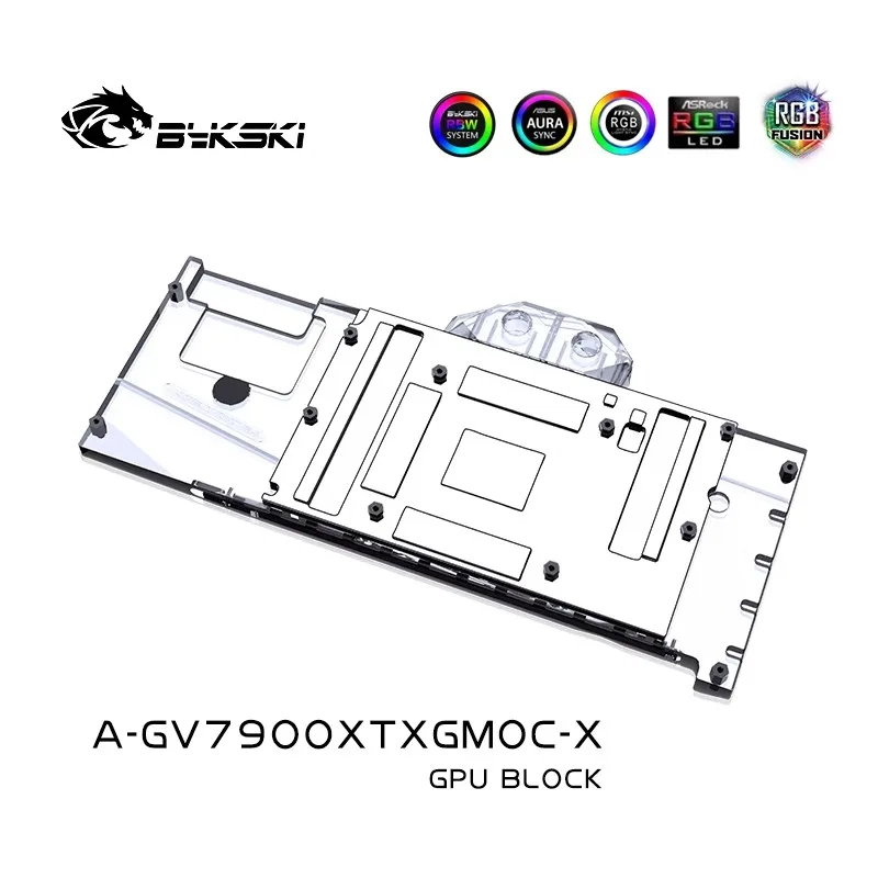 Amd Vga Rx 7900 Xtx - Bykski A-GV7900XTXGMOC-X ウォーターブロック ギガバイト AMD Radeon