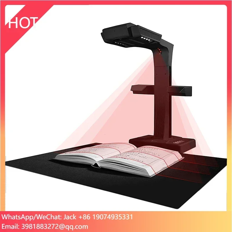 Document Scanner Portable - ベストセラー ブックスキャナー ポータブル ドキュメントスキャナー ET16 Plus