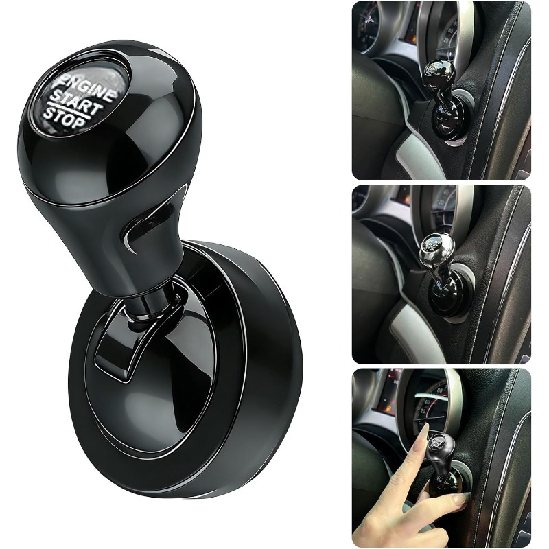 Tech Car Accessories - レトロジョイスティック装飾車ワンタッチスタートボタンプッシュスタートロッカーレバー自動車インテリアアクセサリーカーギフト