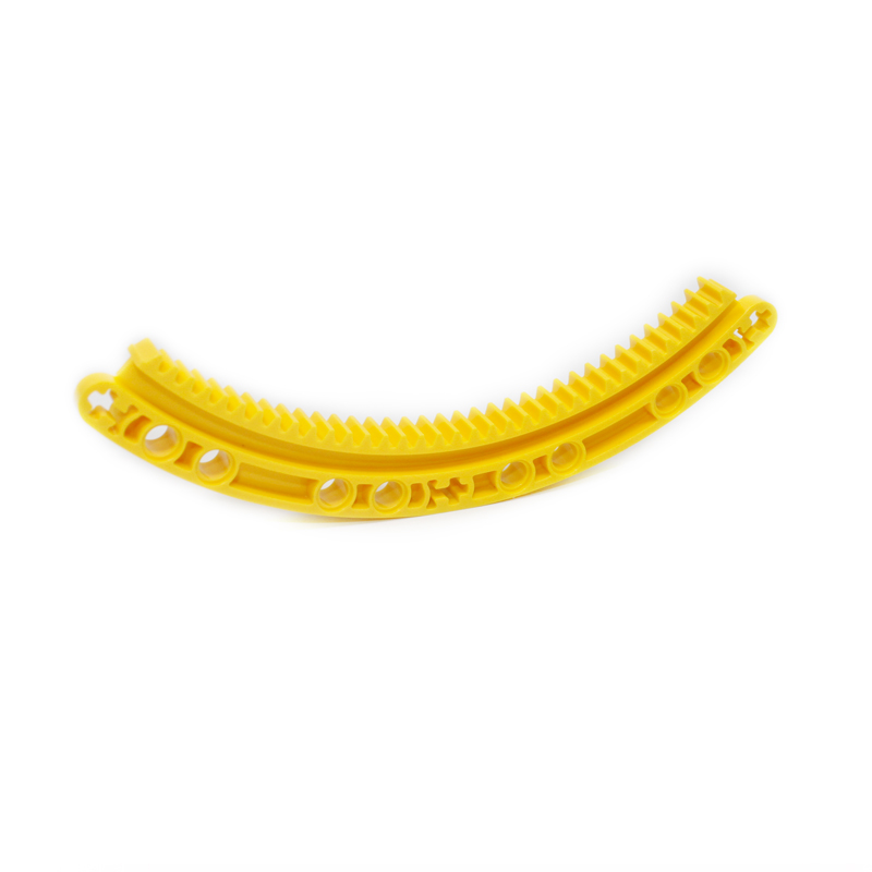 Tech Gear Accessories - 10ピース/ロット1/4ラウンドギアラック11 × 11 hichハイテク部分24121レゴと互換性accessorie birckビルディングブロック子供のための