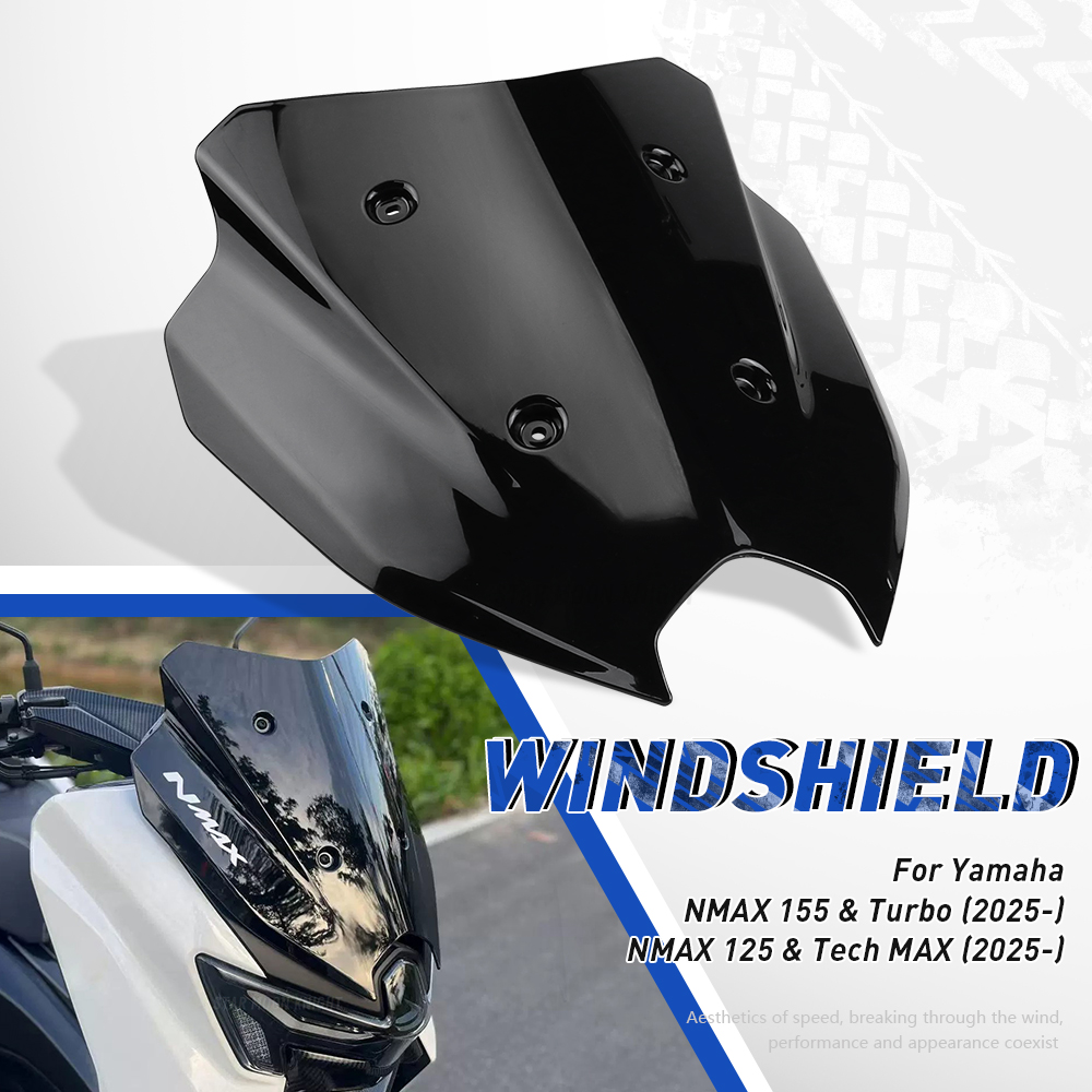 Nmax Tech Max Accessories - オートバイフロントガラスヤマハ NMAX 125 155 NMAX155 NMAX