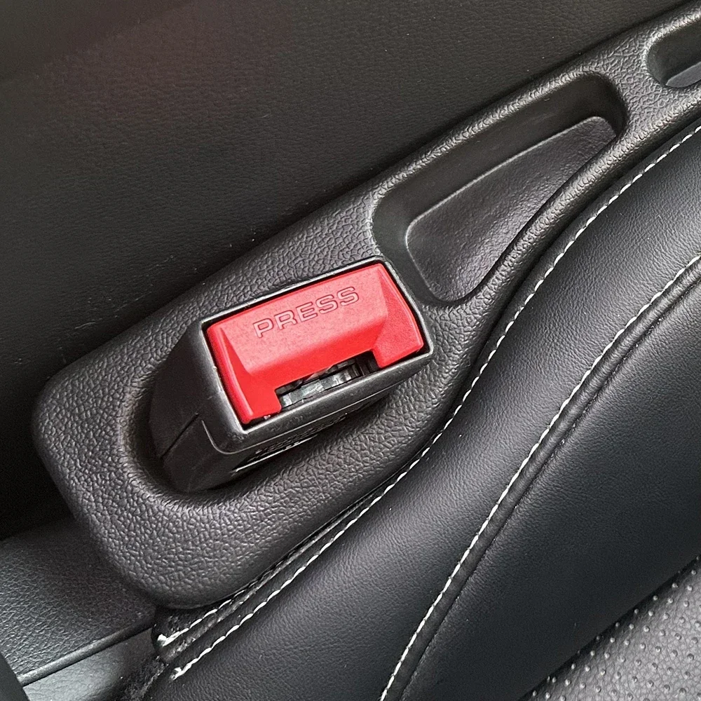 2 個カーシートギャップフィラーシート隙間収納ボックスバッグ - Tech Car Accessories のレビューと価格