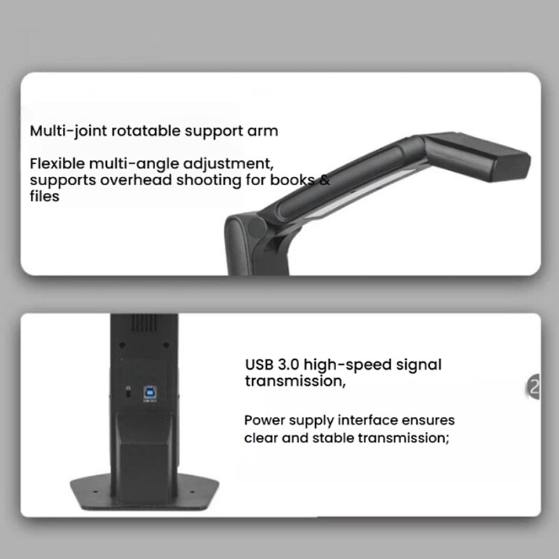 ポータブル折りたたみ式ドキュメントカメラビジュアルプレゼンタ - Document Scanner Portable のレビューと価格