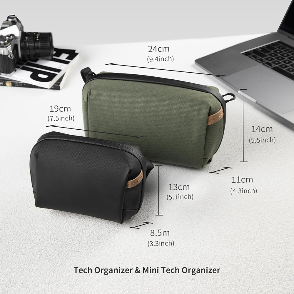Pgytech-ケーブル、電話バッテリー、電子機器オーガナイ - Tech Accessories Shop のレビューと価格