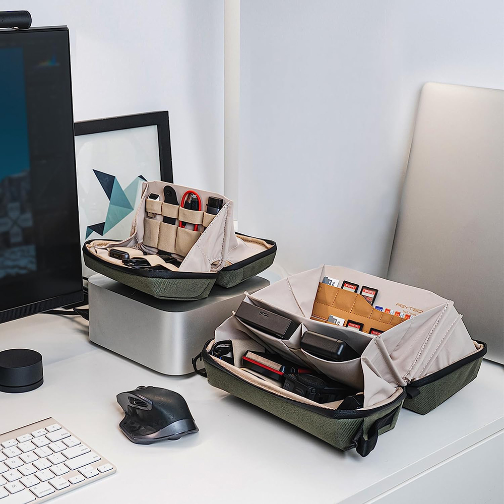Pgytech-ケーブル、電話バッテリー、電子機器オーガナイ - Tech Accessories Shop のレビューと価格