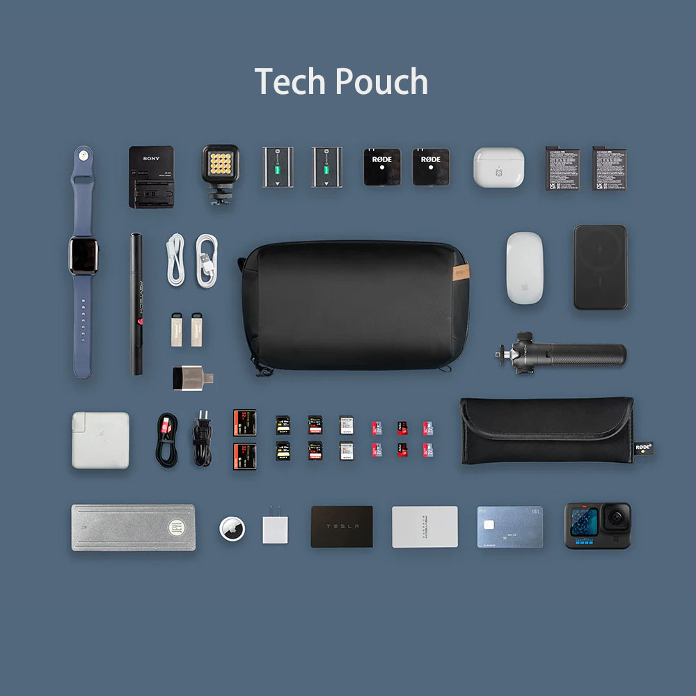 Pgytech-ケーブル、電話バッテリー、電子機器オーガナイ - Tech Accessories Shop のレビューと価格