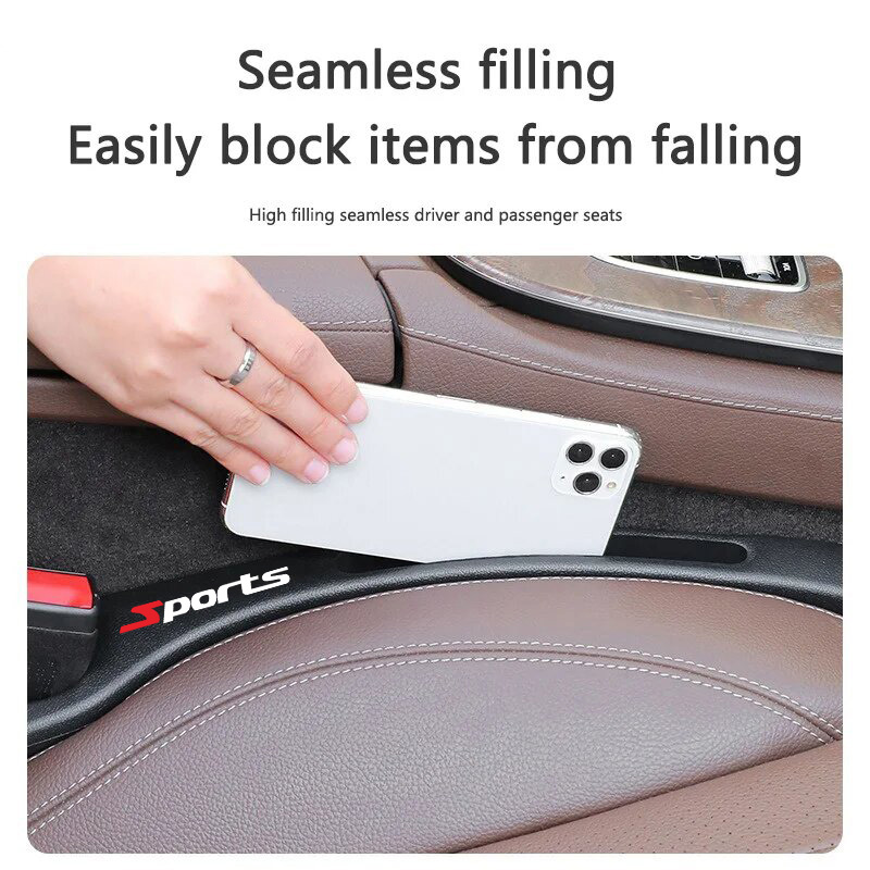 2個入り 車用シート隙間収納オーガナイザー 防水 シート隙間 - Tech Car Accessories のレビューと価格