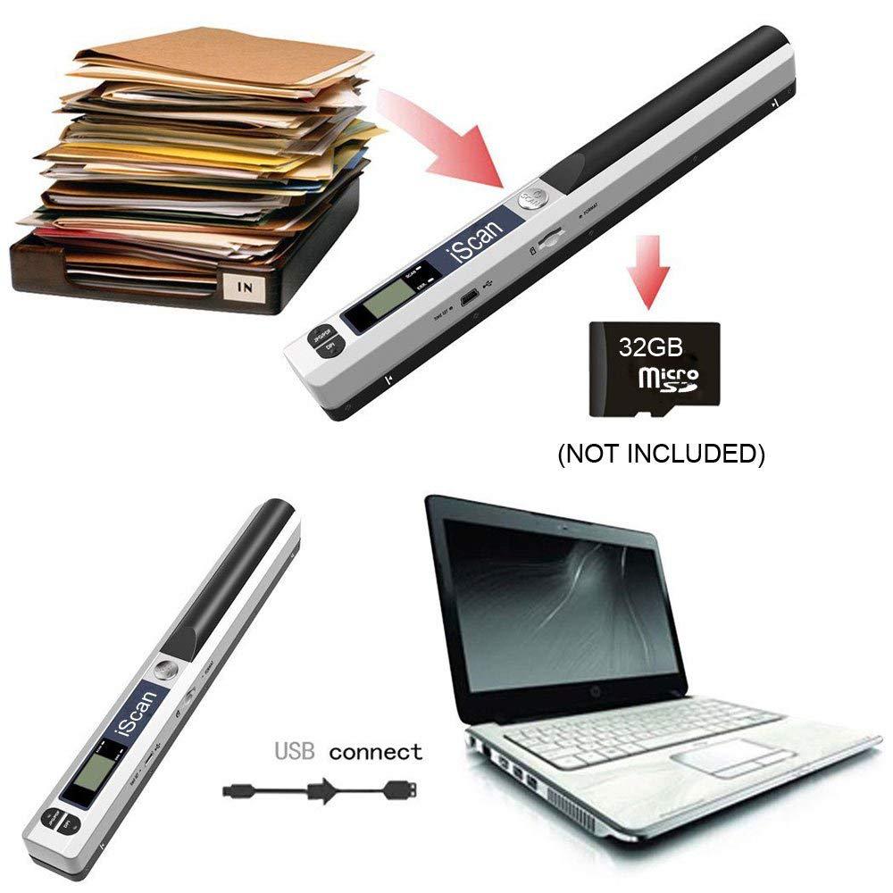 Iscan-ハンドヘルドワイヤレスiscanスキャナー,a4 - Document Scanner Portable のレビューと価格