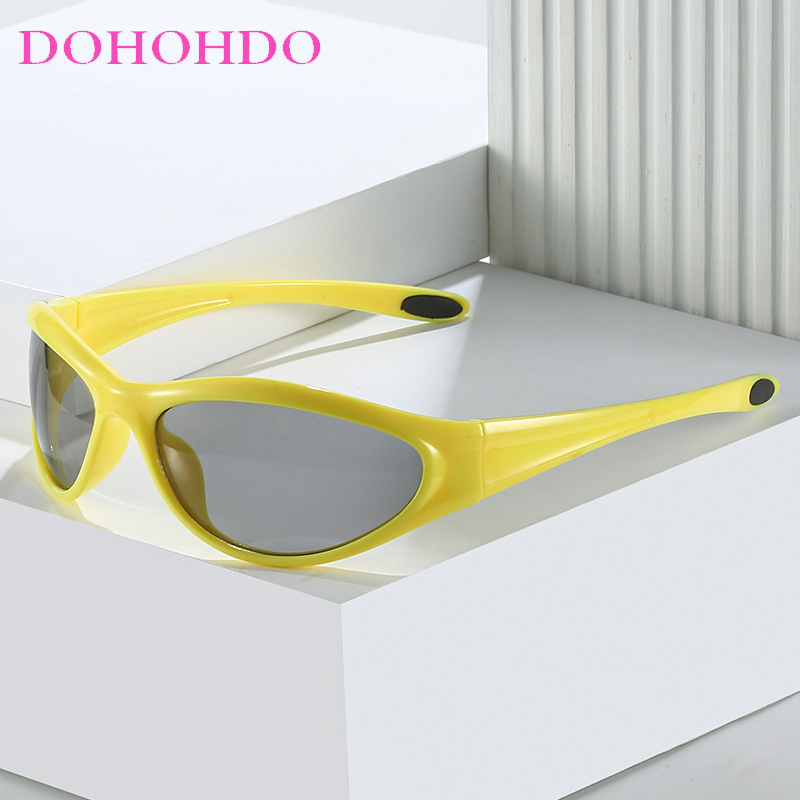 Dohohdo-男性と女性のためのレトロなキャッツアイサング - Y2K Tech Accessories のレビューと価格