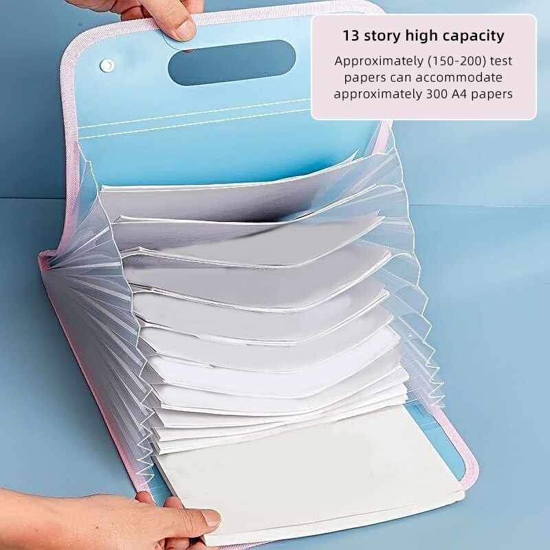 13ポケットファイルフォルダーポータブルa4文字サイズマカロ - Document Scanner Portable のレビューと価格