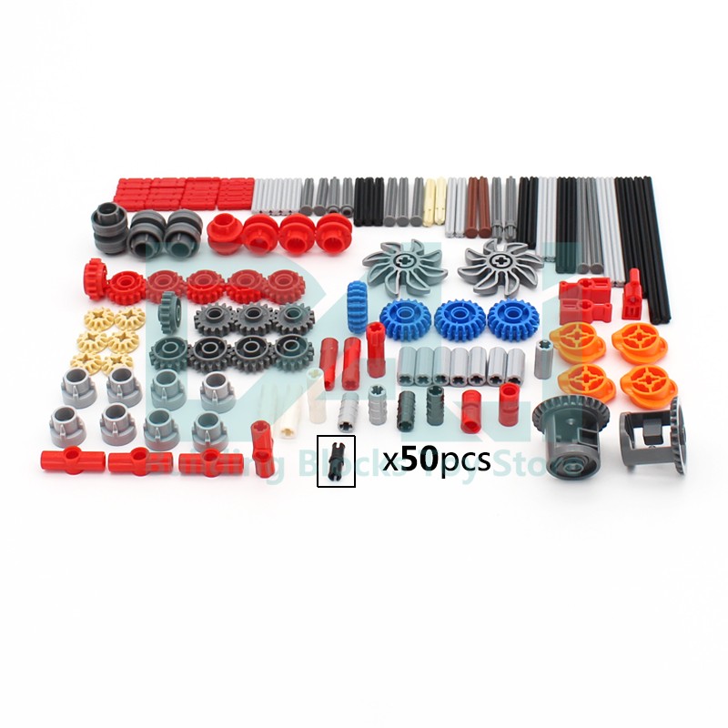 181 個 MOC テクニカルパーツピンアクスルコネクタギア - Tech Gear Accessories のレビューと価格