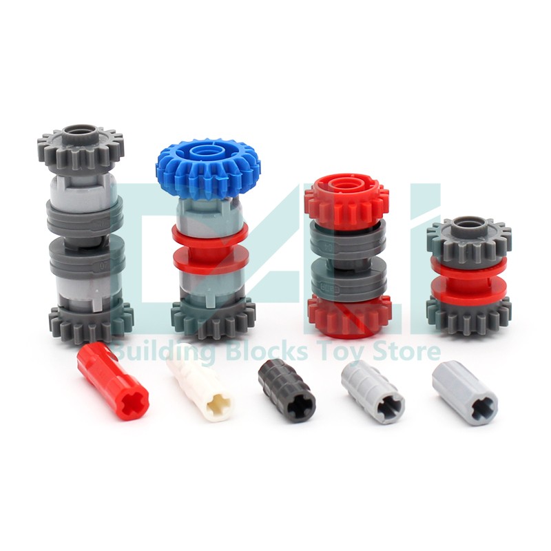 181 個 MOC テクニカルパーツピンアクスルコネクタギア - Tech Gear Accessories のレビューと価格