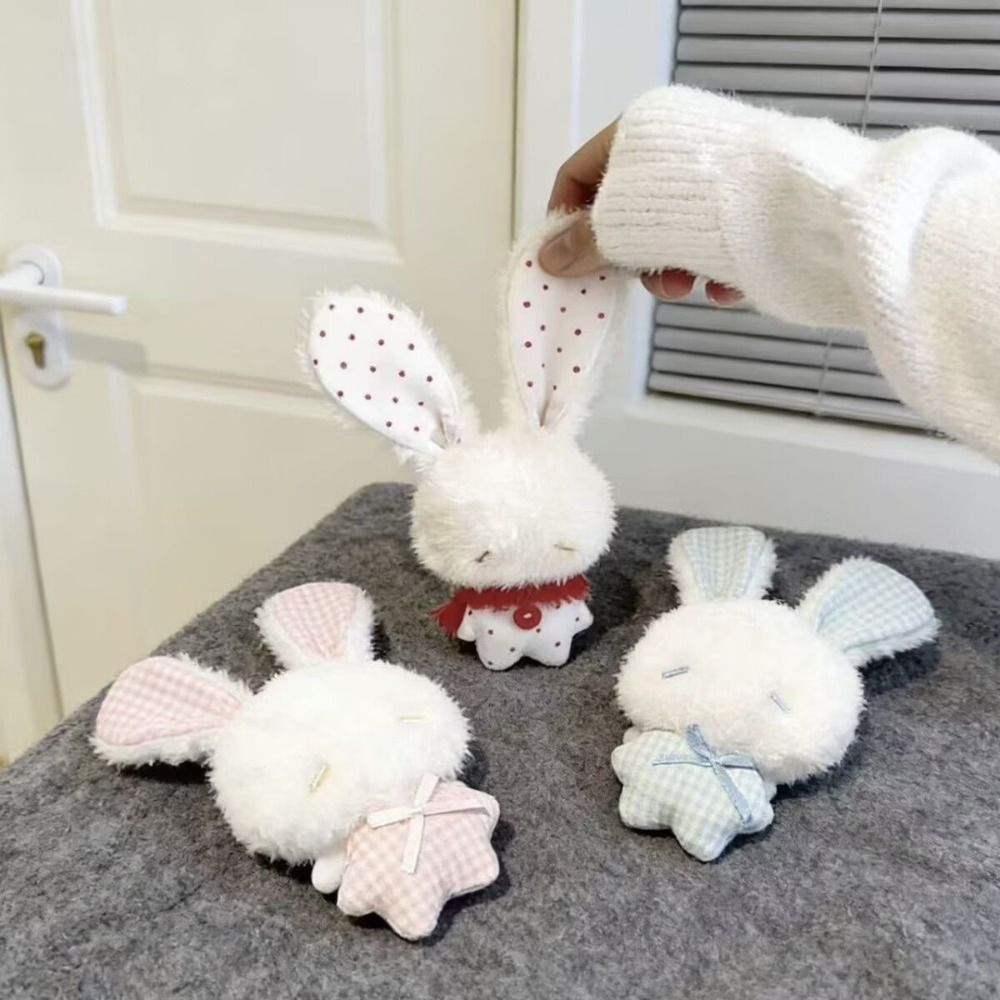 漫画風ソフトぬいぐるみバニーキーホルダービーズチェーン長耳う - Tech Girl Accessories のレビューと価格