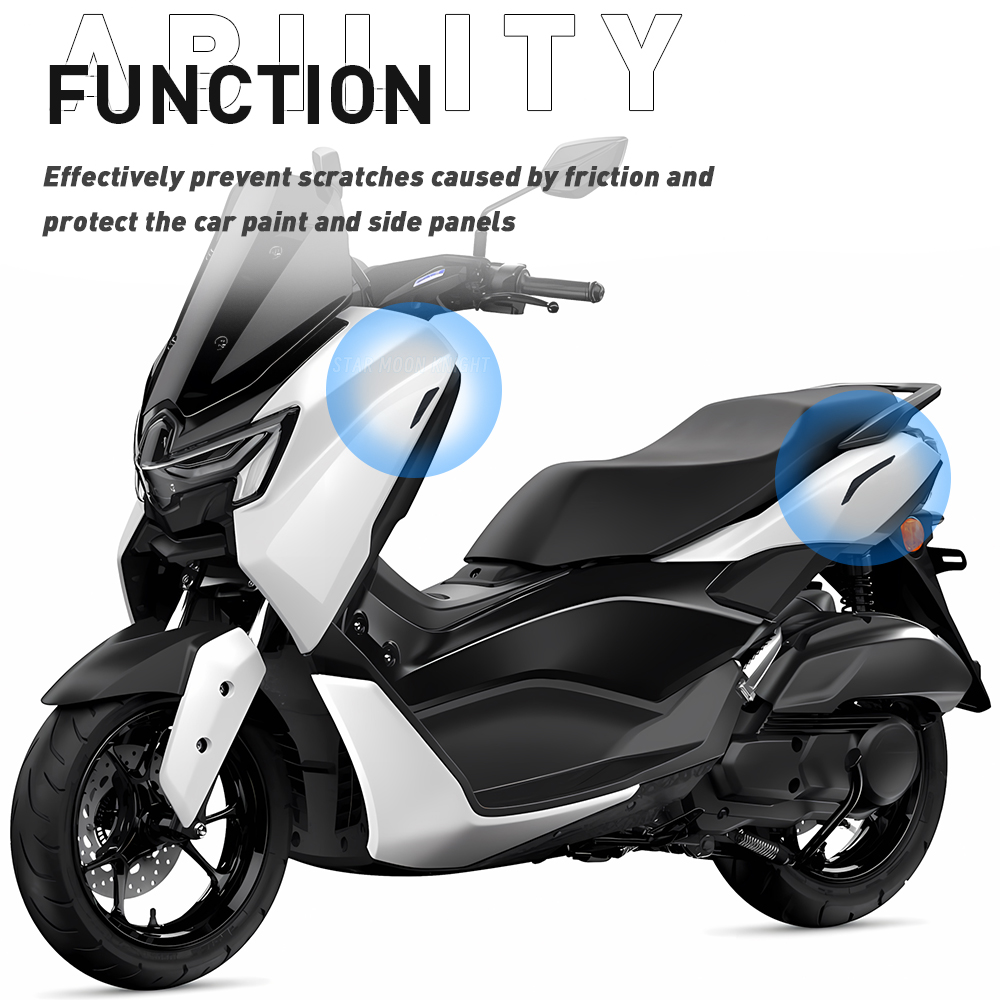 サイドフェアリングスクラッチプロテクターヤマハ N-MAX  - Nmax Tech Max Accessories のレビューと価格
