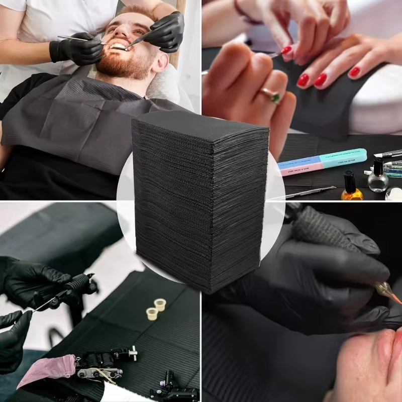 20/50/125 個使い捨てタトゥーテーブルパッド防水ネイ - Tech Woven Accessories のレビューと価格