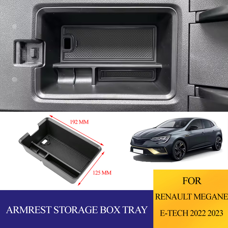 ルノー メガーヌ E-Tech 2022 2023用 ABS - Tech Accessories Storage のレビューと価格
