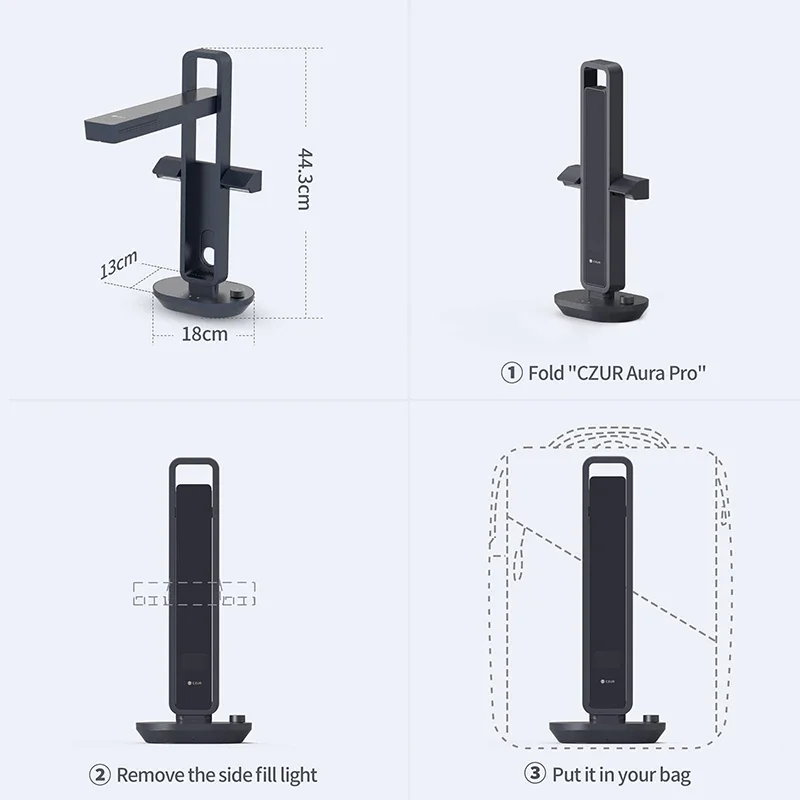CZUR Shine Ultra スマートポータブルドキュメ - Document Scanner Portable のレビューと価格