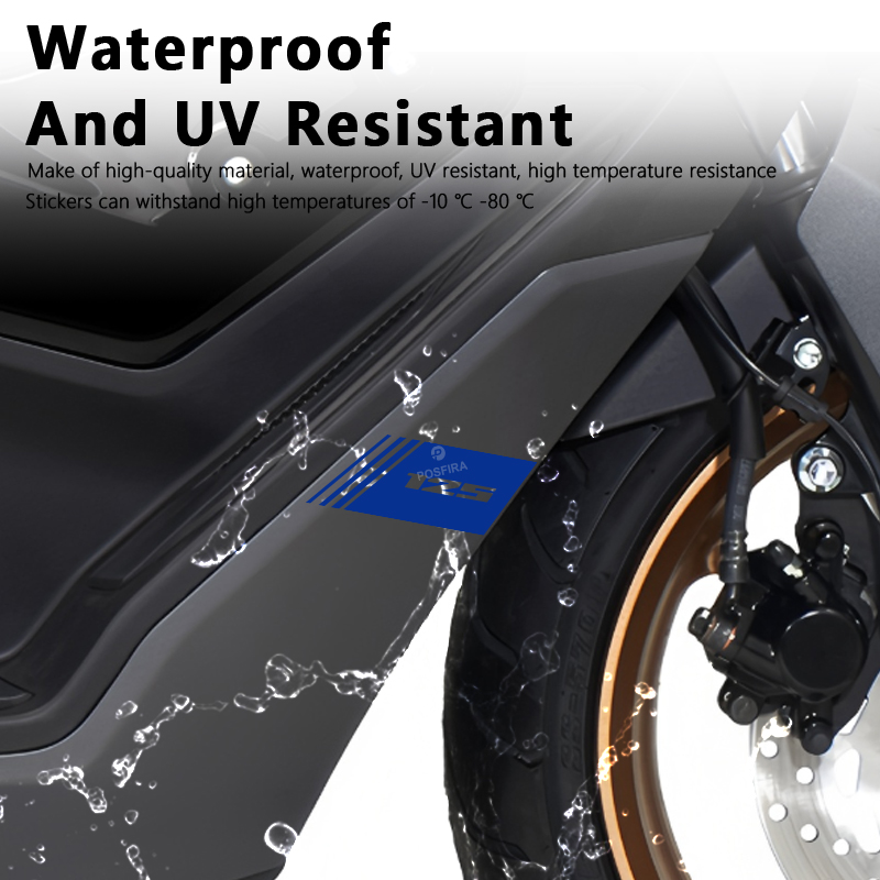 POSFIRA オートバイフェアリングステッカービニールデカ - Nmax Tech Max Accessories のレビューと価格